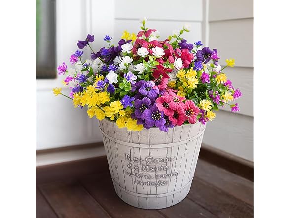 ArtBloom 20 Bundles Artificial Flowers