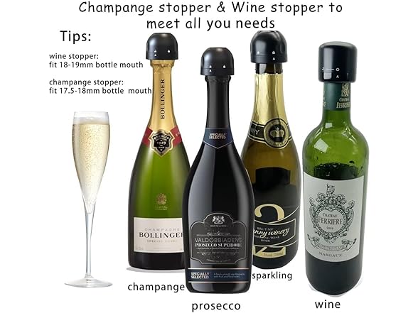Champagne and Wine stoppers