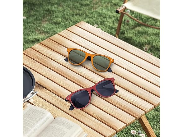 GoLight Polarized Sunglasses Red/Orange 2 Pack