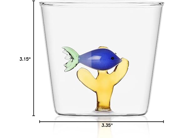 Ichendorf Blue Fish/Amber Seaweed