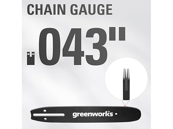 Greenworks 10" Replacement Chainsaw Chain