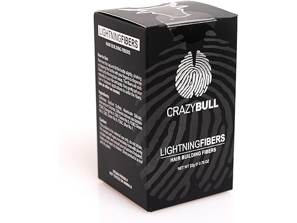 CrazyBull Hair Lightning Hair Building Fibers: Your Choice