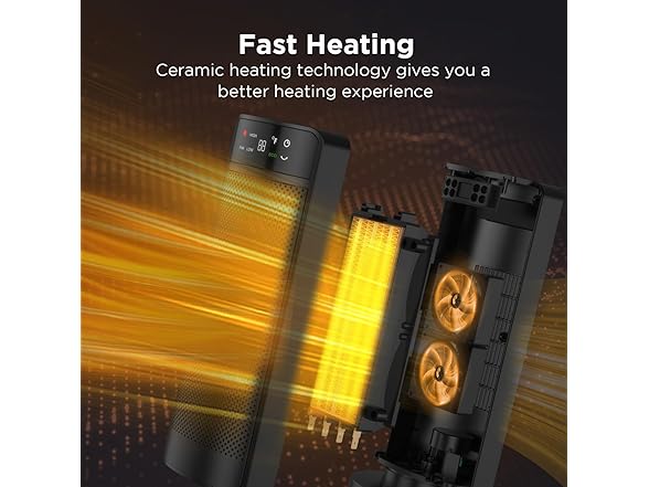 Oprunsy 1500W Space Heater