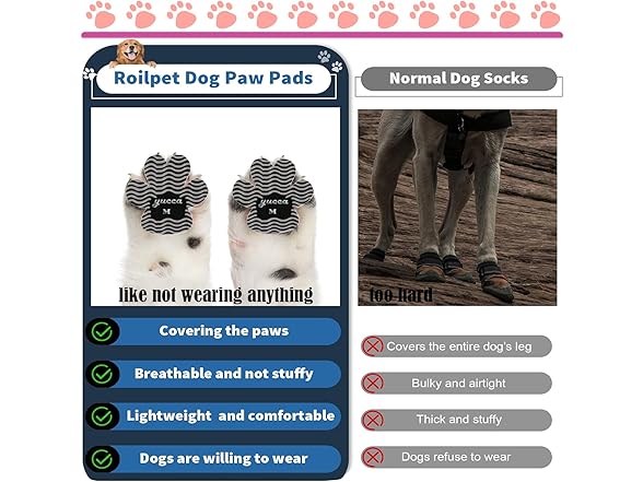 yucca Dog Anti Slip Paw Grips Traction
