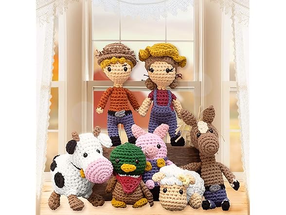Amigurumi Crochet Kit for Beginners Adul