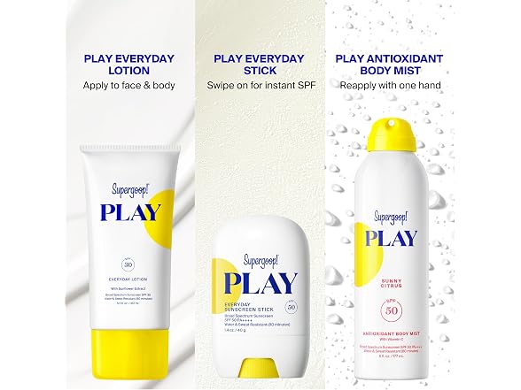 Supergoop PLAY Everyday Lotion 5.5 oz