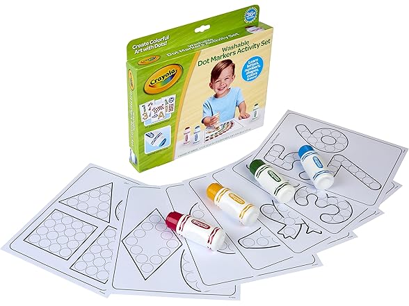 Crayola Washable Dot Markers Activity Set