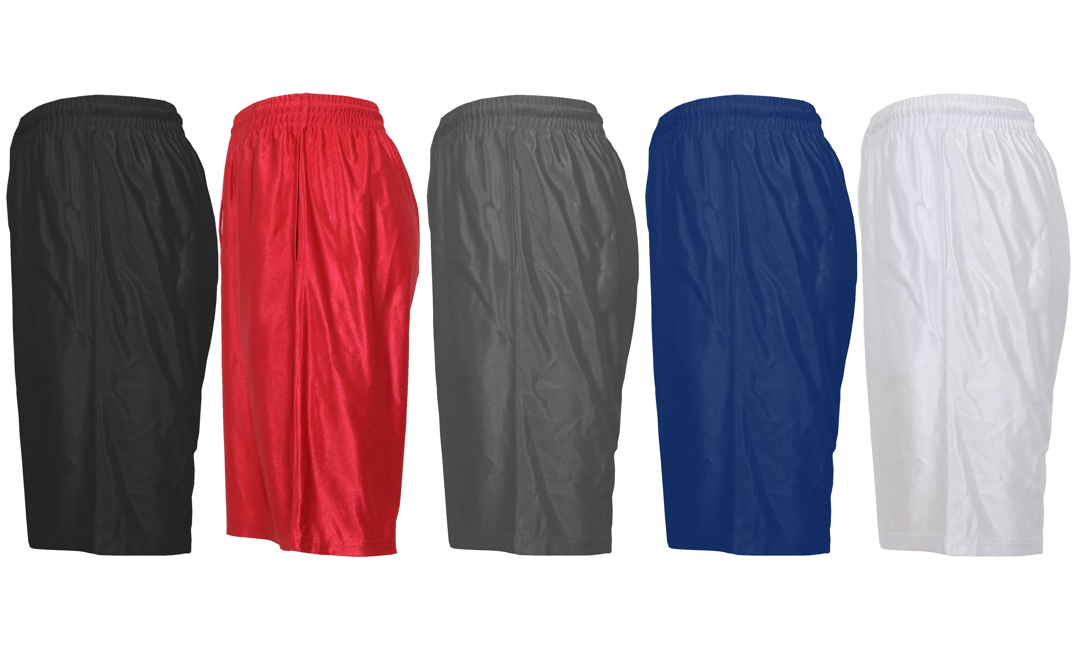 5Pk Mens Performance Dazzle Shorts - Gallery 9
