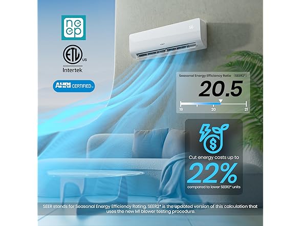 TOSOT 9,000 BTU Cosmo Mini-Split ACs
