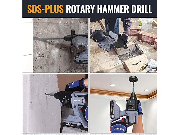 WORKPROX 20V SDS Rotary Hammer