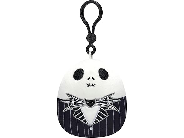 Squishmallows 3.5in Jack Skellington and Sally Clip 2Pk
