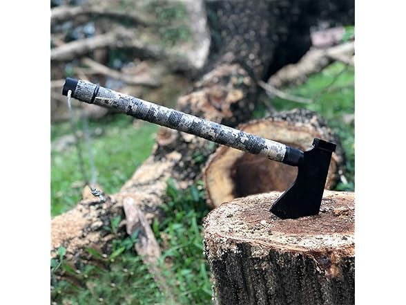 KISIQI Camping Axe with Sheath Folding