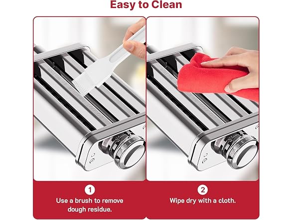GVODE Silver Electric Pasta Maker Machine