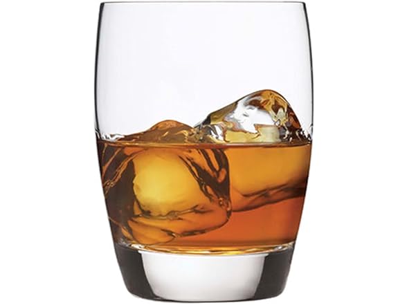 (2 Pack) Luigi Bormioli 15.75 oz Double Old Fashion Glasses (Set of 4)