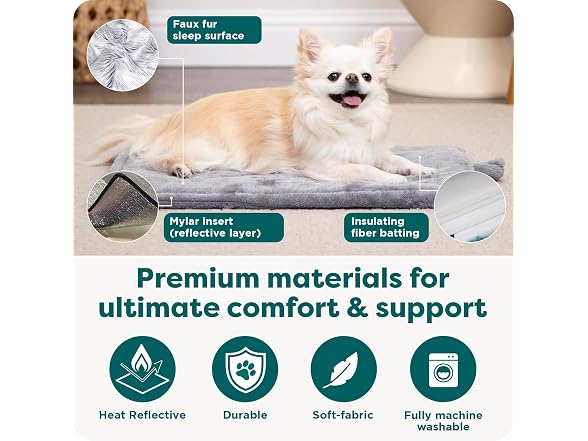 FurHaven ThermaNAP Self Warming Cat Mat, Dog