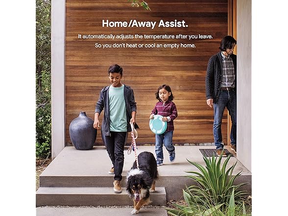Google Nest Learning Thermostat - Programmable Smart Thermostat for Home - 3rd Generation Nest Thermostat - Compatible with Alexa - Brass (Renewed) (Open Box)