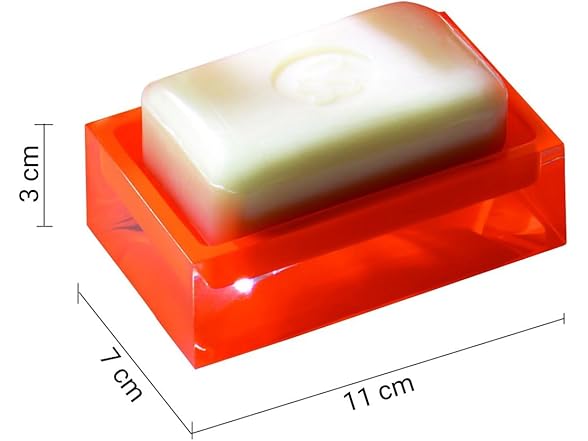 Nameeks RA11-67 Rainbow Soap Dish Holder, Orange