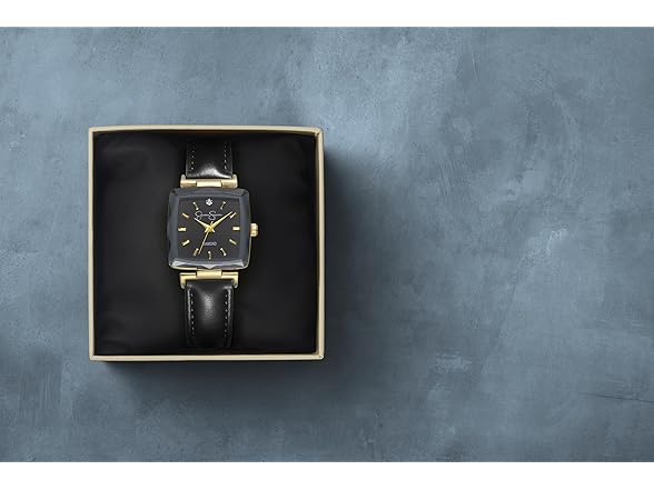 Jessica Simpson Square Watch Leather Band