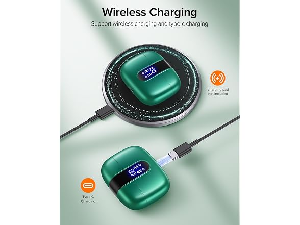 TAGRY True Wireless Earbuds 60H IPX5