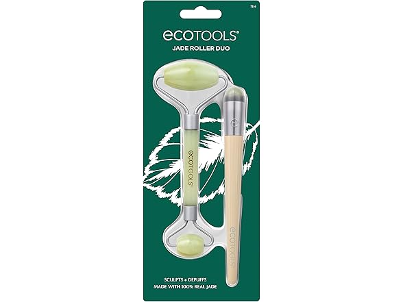 EcoTools Jade Facial Roller and Eye Roller Duo