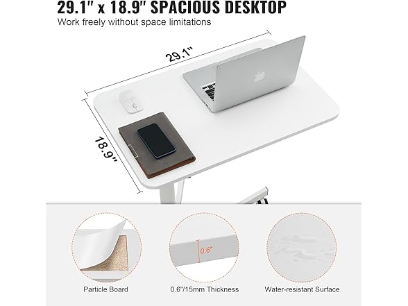 VEVOR Mobile Standing Desk
