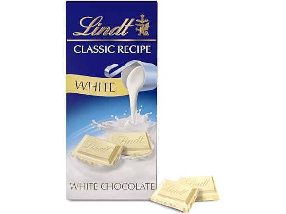 Lindt White Chocolate Bar, 4.4oz