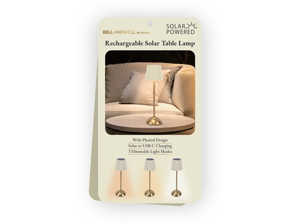 Solar Thin Pleated Lamp