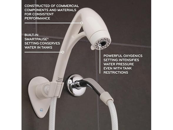 ETL 25752 2 in. Bodyspa Adventure RV Shower