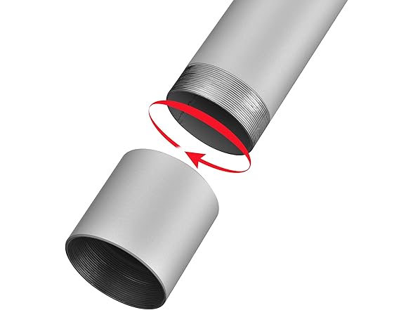 Yescom Sun Shade Sail Extension Pole 2Ft