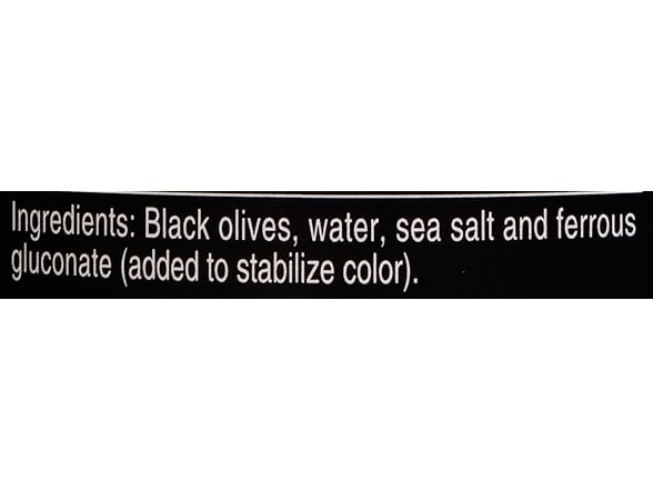 Mario Camacho Foods Black Olives, Large