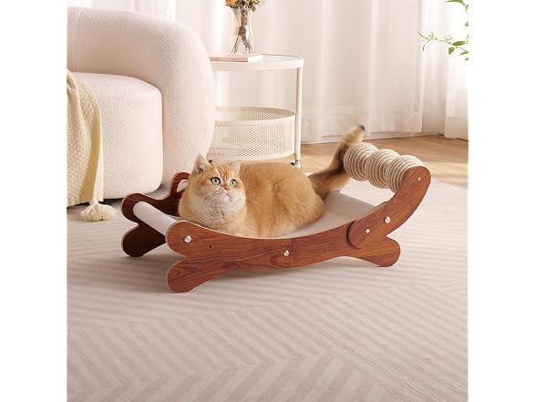 Cat Scratch Pad with Replacement Scratching Felt