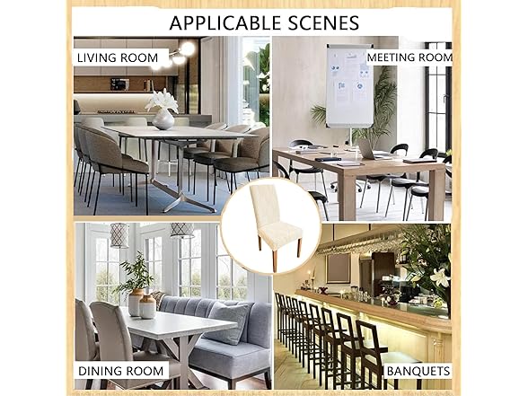 Altimpo Chair Covers for Dining Chairs