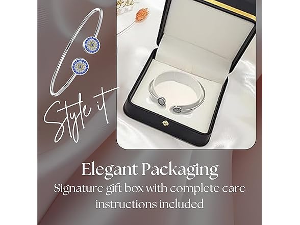 Celestara Blue Evil Eye Bracelet