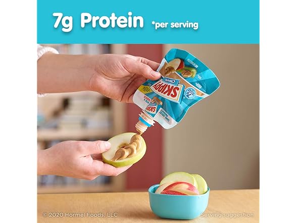 Skippy Squeeze Creamy Peanut Butter 6oz