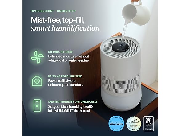 BLUEAIR H35i Premium Smart Humidifier