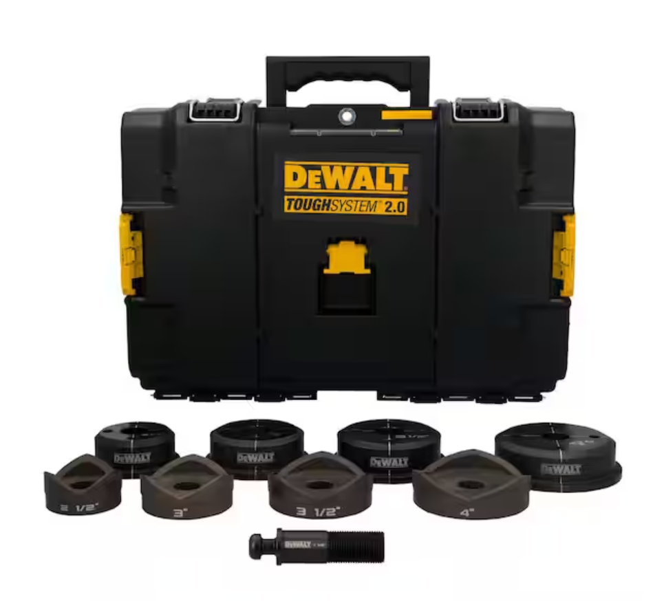 Dewalt DCE6004K 2-1/2 to 4-In. Knockout Punch Set - Gallery 2