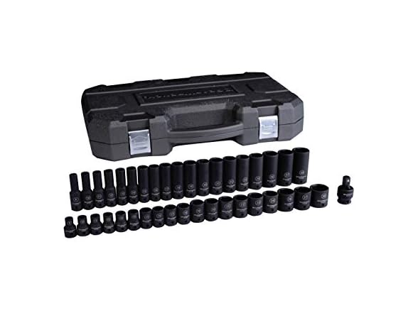 GearWrench 39pc 1/2" Drive Set Metric