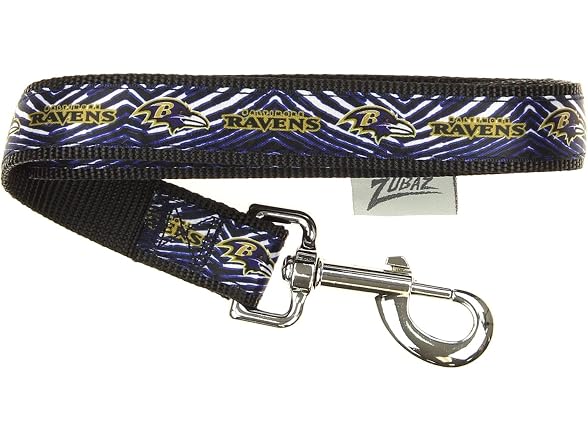 Zubaz NFL Team Pet Leash for Dogs & Cats, Ba