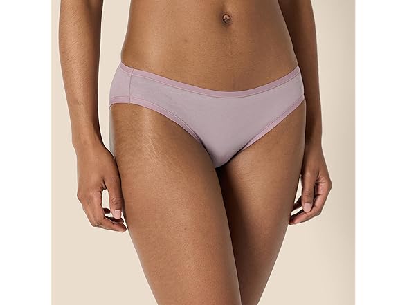 (6 Pack) Women's Cotton Bikini Brief Underwear