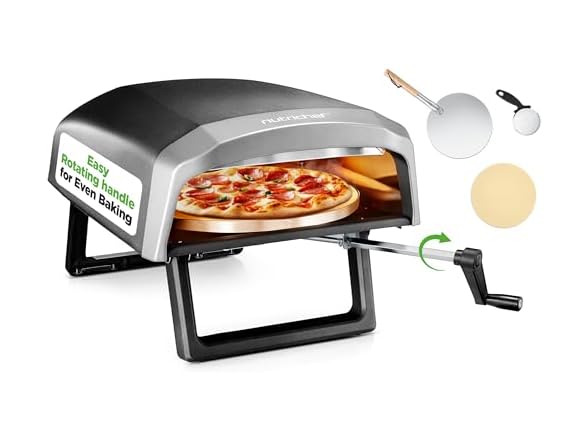 Nutrichef Outdoor Pizza Oven, Manual