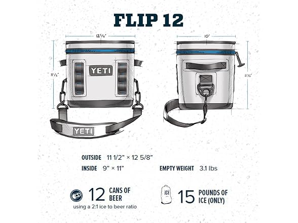 YETI Hopper Flip 12 Cooler, Highlands Olive