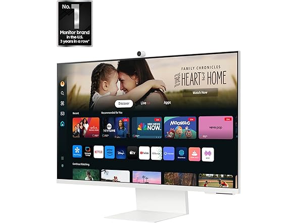 (NEW) Samsung 32" Smart Monitor with Camera