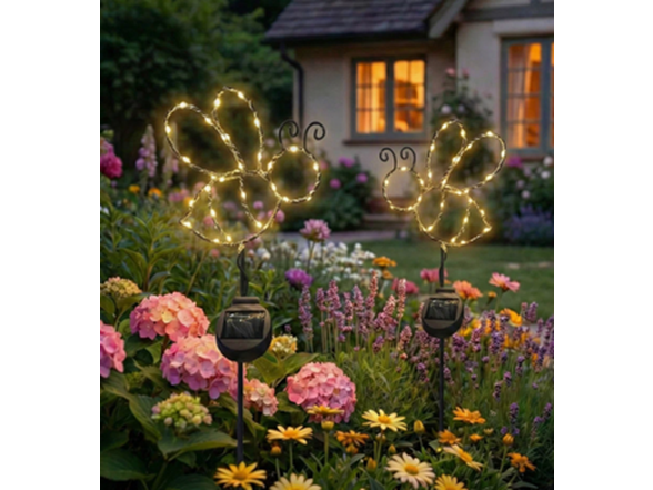 Touch Of ECO 4 Units Solar Stake Light, Varies