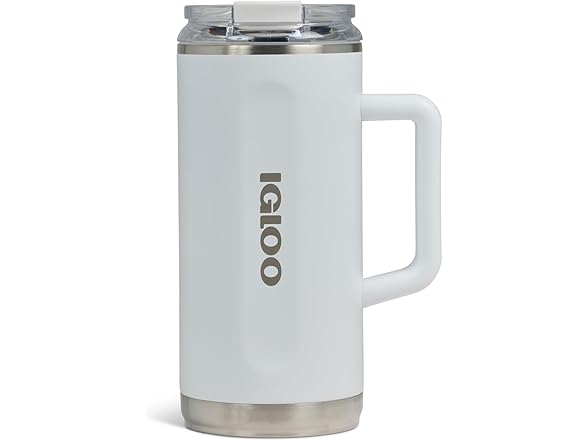 Igloo 36oz Tumbler with Handle (White)