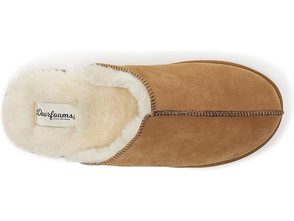 Dearfoams Men's Bradford Suede Slipper