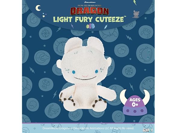 How to Train Your Dragon Light Fury Extra Soft Plush