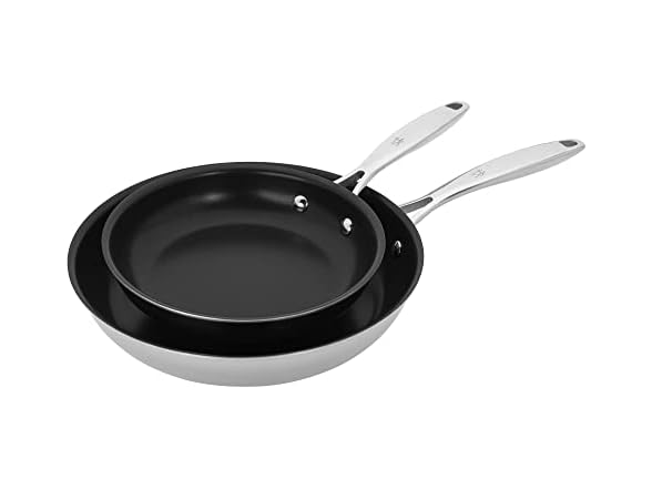 HENCKELS Clad Impulse 2-pc Nonstick Pan Set