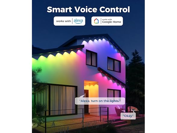 DeckTok Permanent RGB Lights 100FT