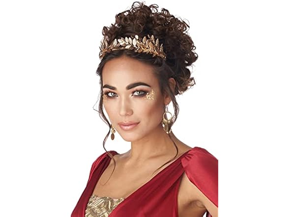 GrecoRoman Goddess Wig Costume