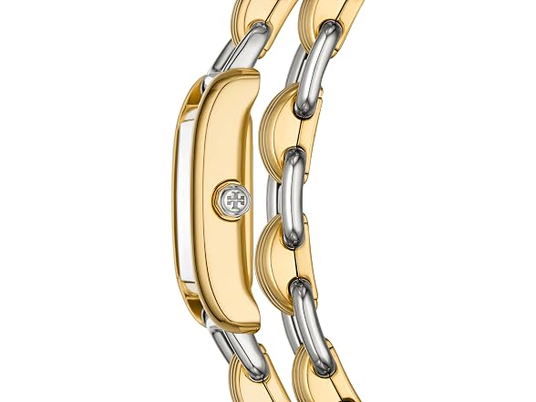 Tory Burch Women's Eleanor Cream Dial Two Watch